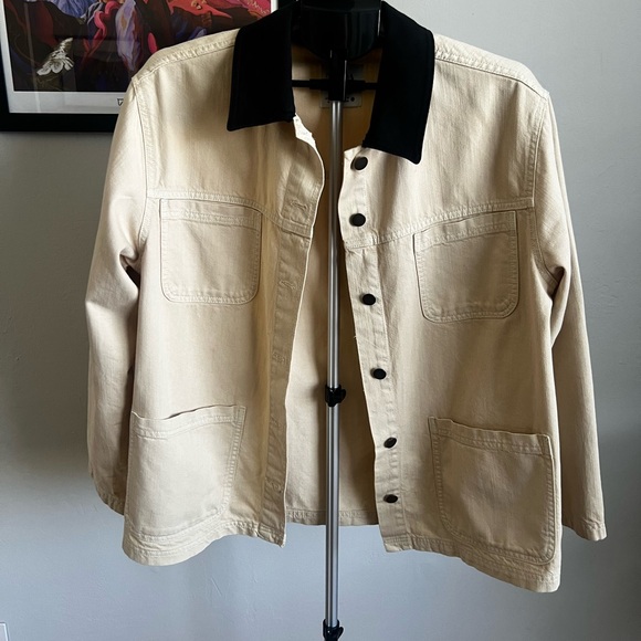 Zara Jackets & Blazers - Zara 100% Cotton Barn Jacket